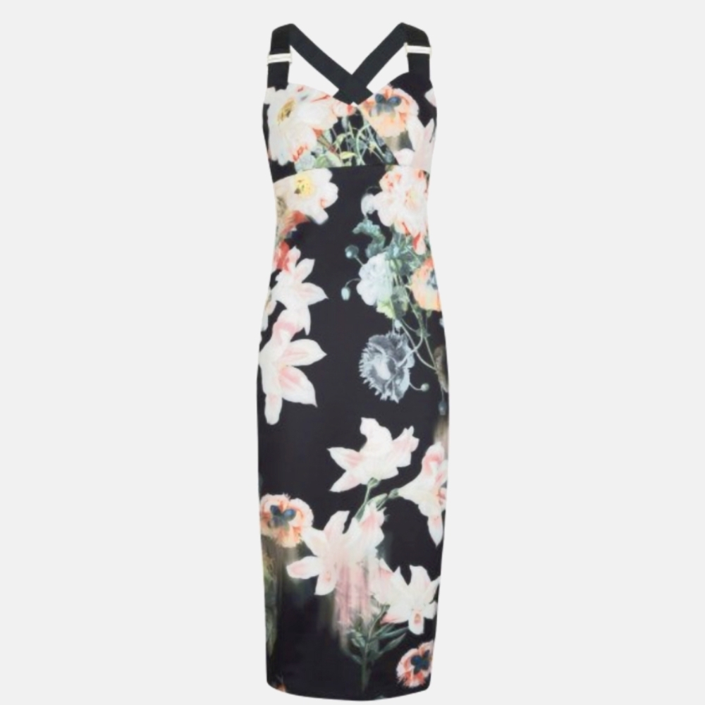 Floral midi dress